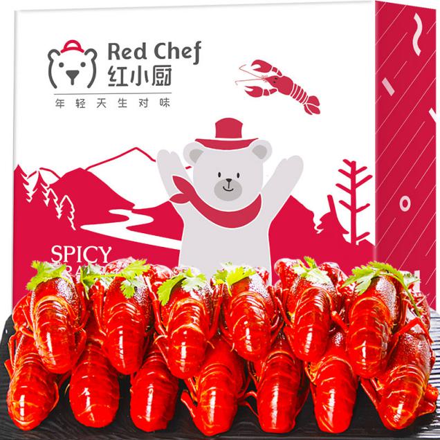 網(wǎng)紅爆款紅小廚，油炸出產(chǎn)線72小時(shí)搶空241噸小龍蝦