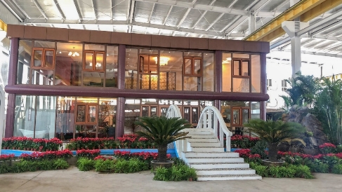 華商陸海“3D建筑打印”設油炸出產(chǎn)線備亮相2019北京國際工程呆板展